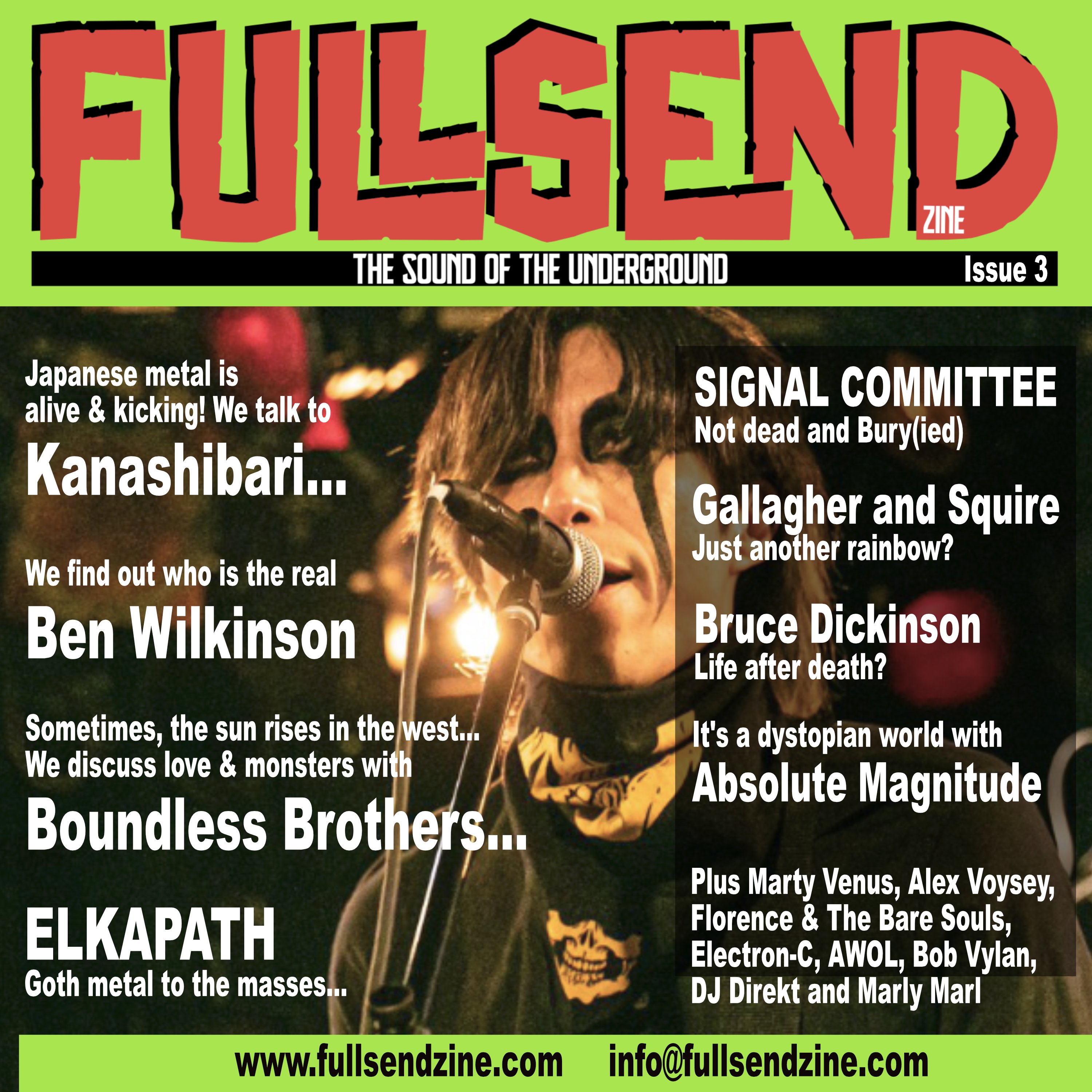「FULLSEND」に掲載されました