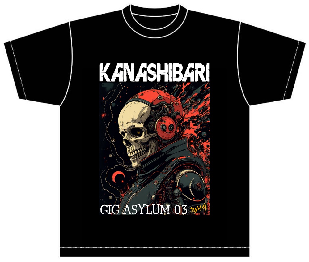 New Tシャツ『GIG ASYLUM 03』 オンラインショップで販売開始