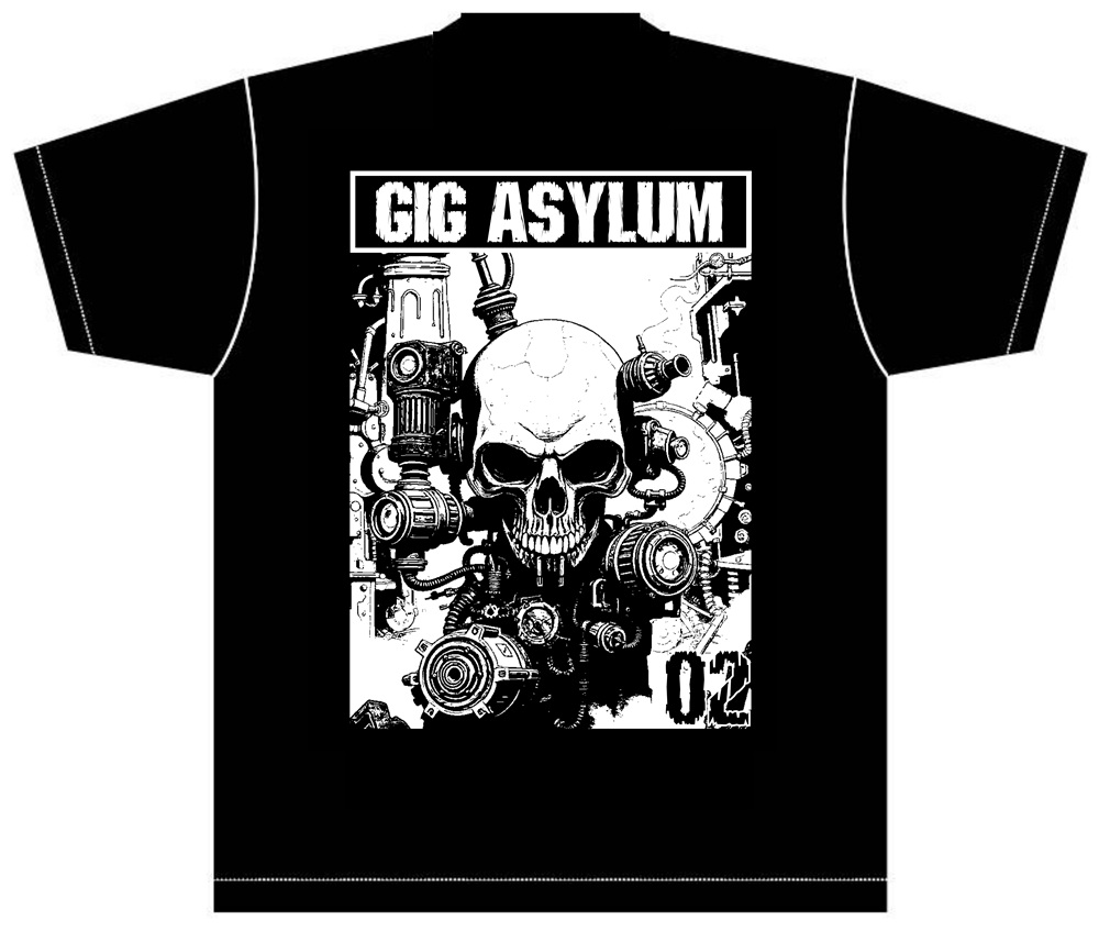 『GIG ASYLUM 02』記念Tシャツ発売