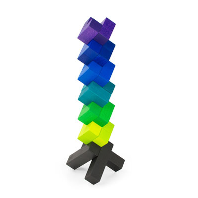 アートバランスシー　知育玩具　インテリア　ブロック　積木　カラー　ブルー　こども　人気　おすすめ　