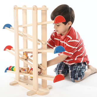 知育玩具　プレジャーガーデン　スロープトーイ　人気　おすすめ　こども　ベビー　木製玩具　木のおもちゃ