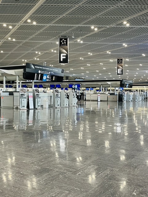 2月22日　ガラガラの成田空港　Vol 1