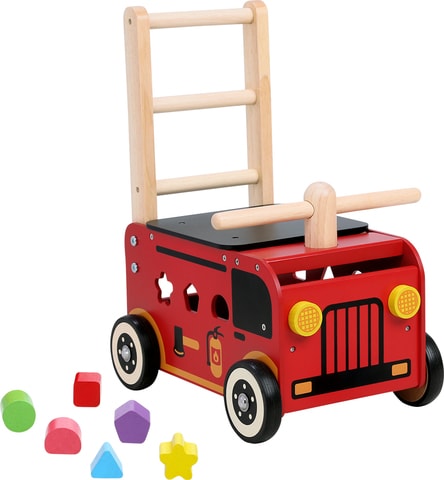 ウォーカー＆ライド消防車　知育玩具　おもちゃ　乗用　積木　ブロック　こども　ベビー　キッズ　人気　お