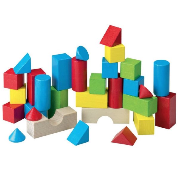HABA ブロック　カラー　積木　こども　ベビー　人気　おすすめ　知育玩具　木製　つみき　かたち
