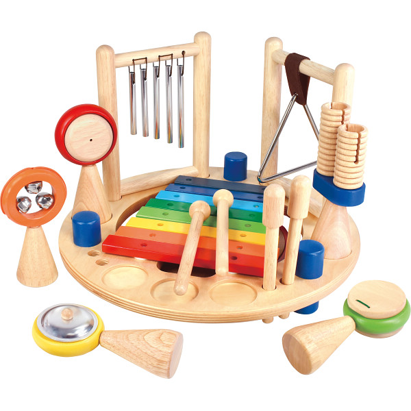 メロディゴーラウンド　知育玩具　おもちゃ　楽器　こども　人気　おすすめ　木製　木のおもちゃ　キッズ　