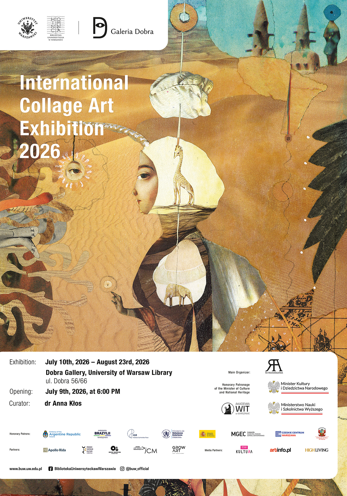 国際コラージュアート展+新刊「MODERN Collage」