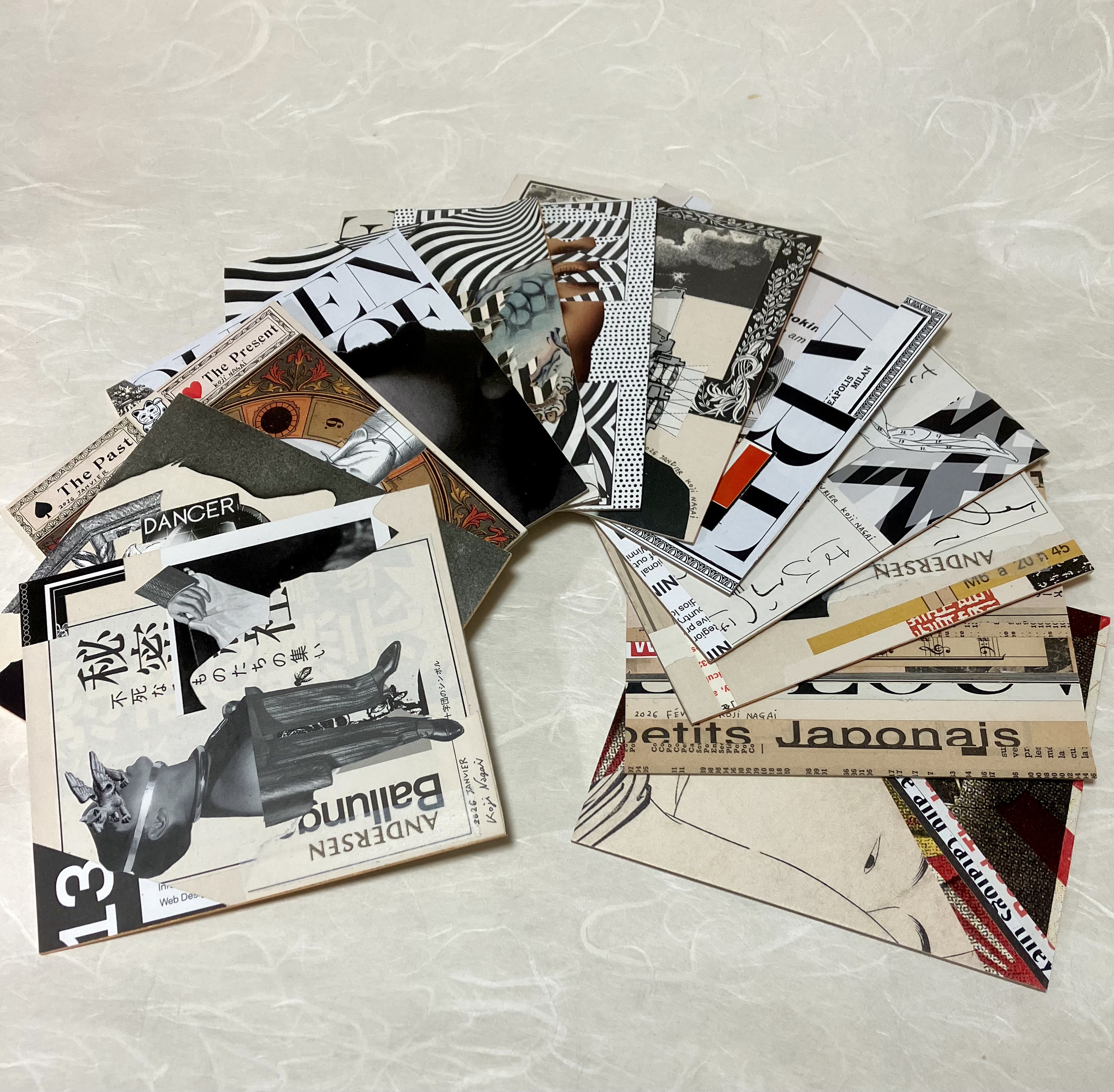It’s New collage series in petiot