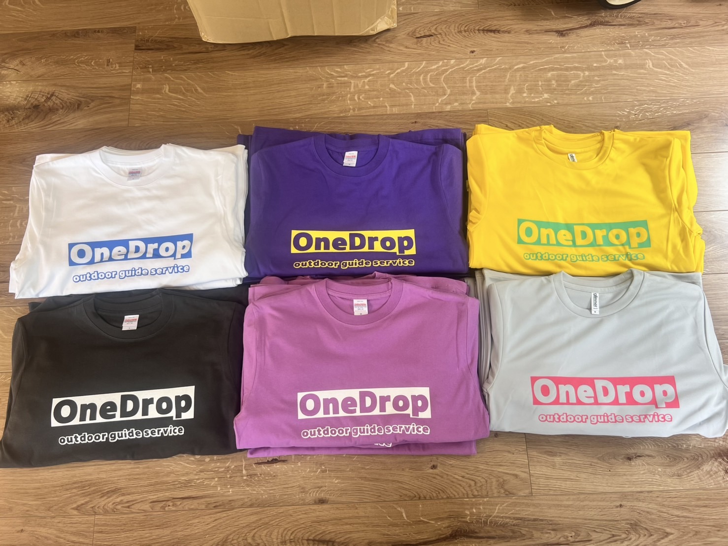 OneDropのニューTシャツ!