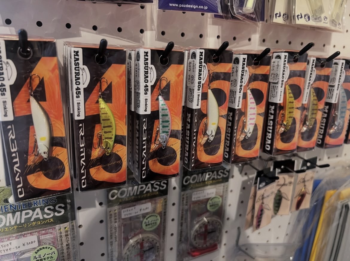 人気のトラウトルアーMASURAO（マスラオ）が再入荷！🎣
