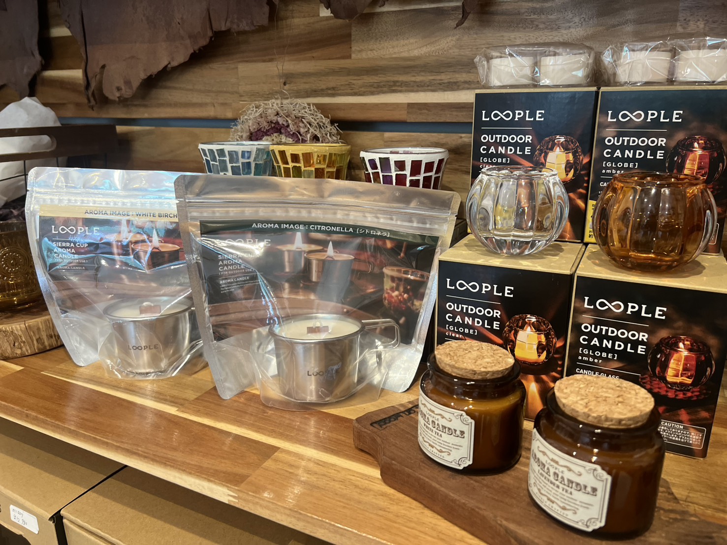 アウトドアキャンドルLOOPLE(ループル)が登場🕯