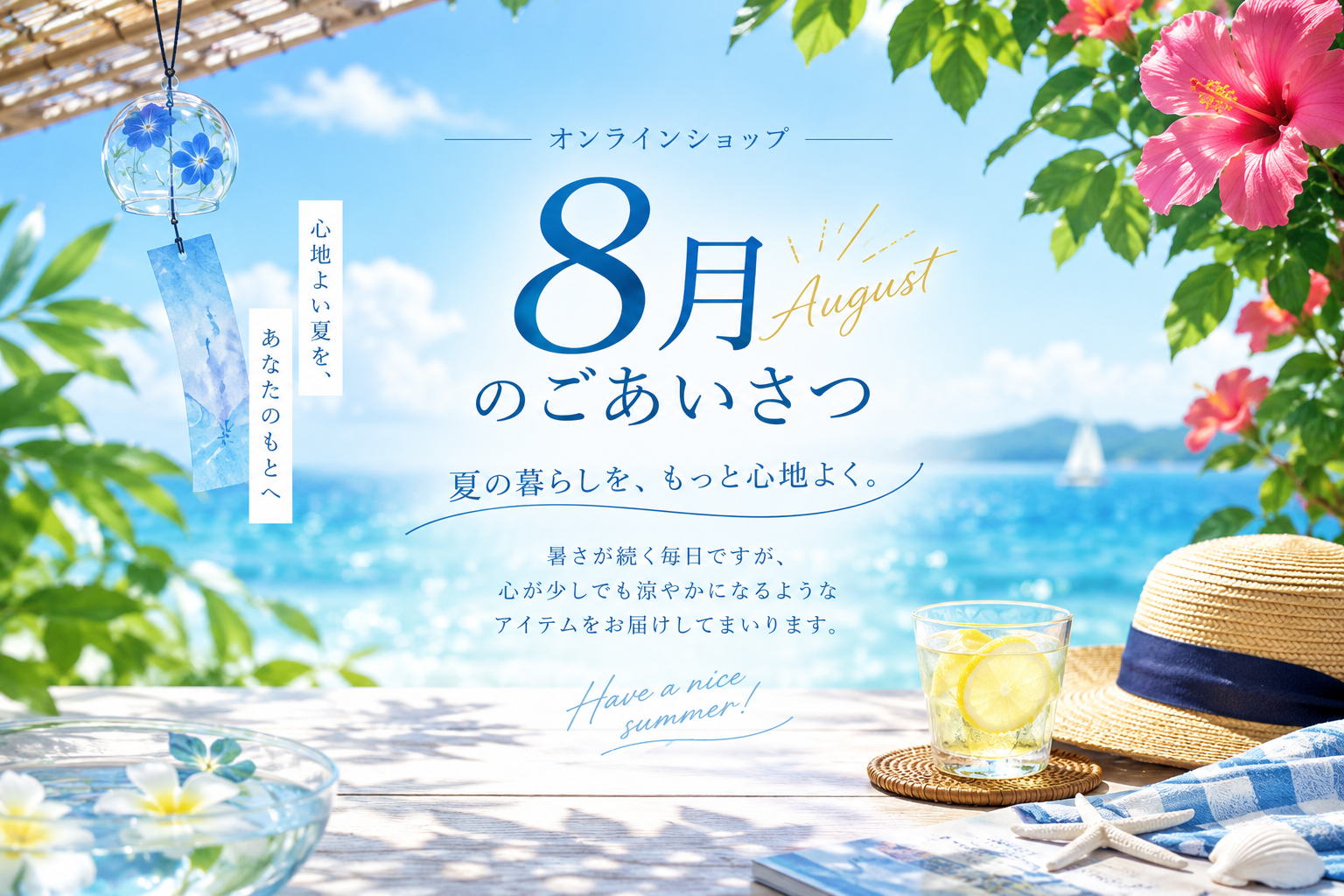 8月のご挨拶