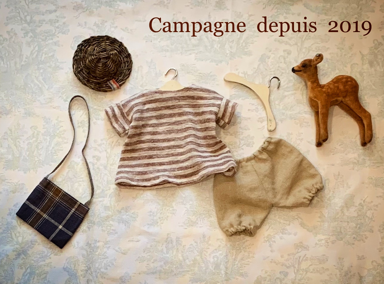 Campagne オリジナルくまのお洋服セット