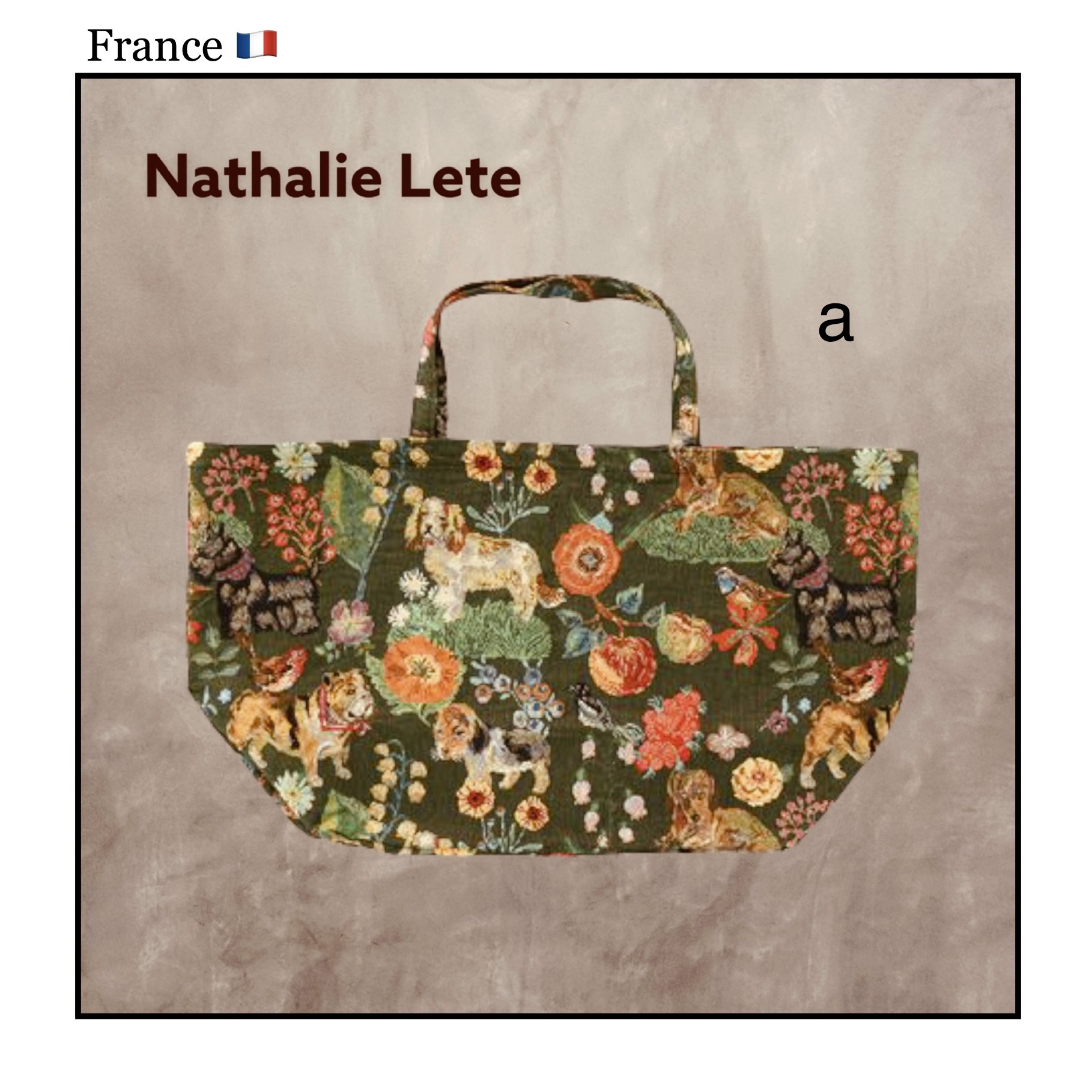 Nathalie Lete  マーケットバッグ 入荷しました。