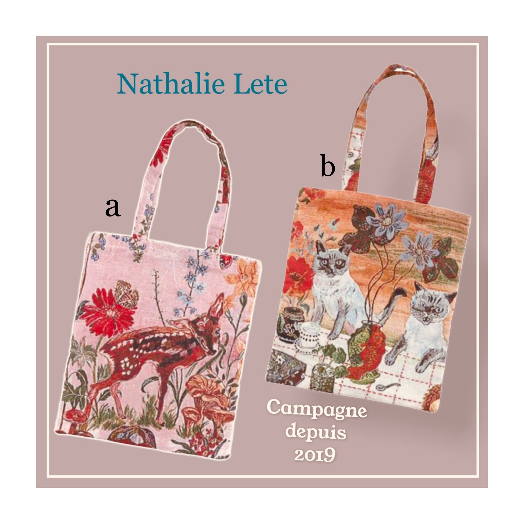 Nathalie Lete（ナタリー・レテ）トート入荷しました。