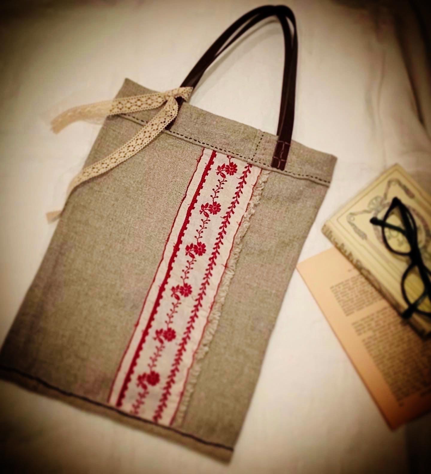 handmade 1点もの リネントート