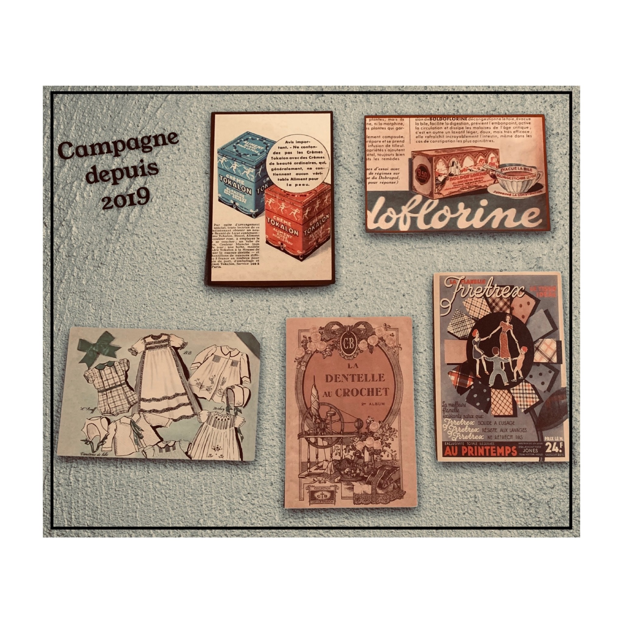 ノスタルジック postcard セット入荷しました。