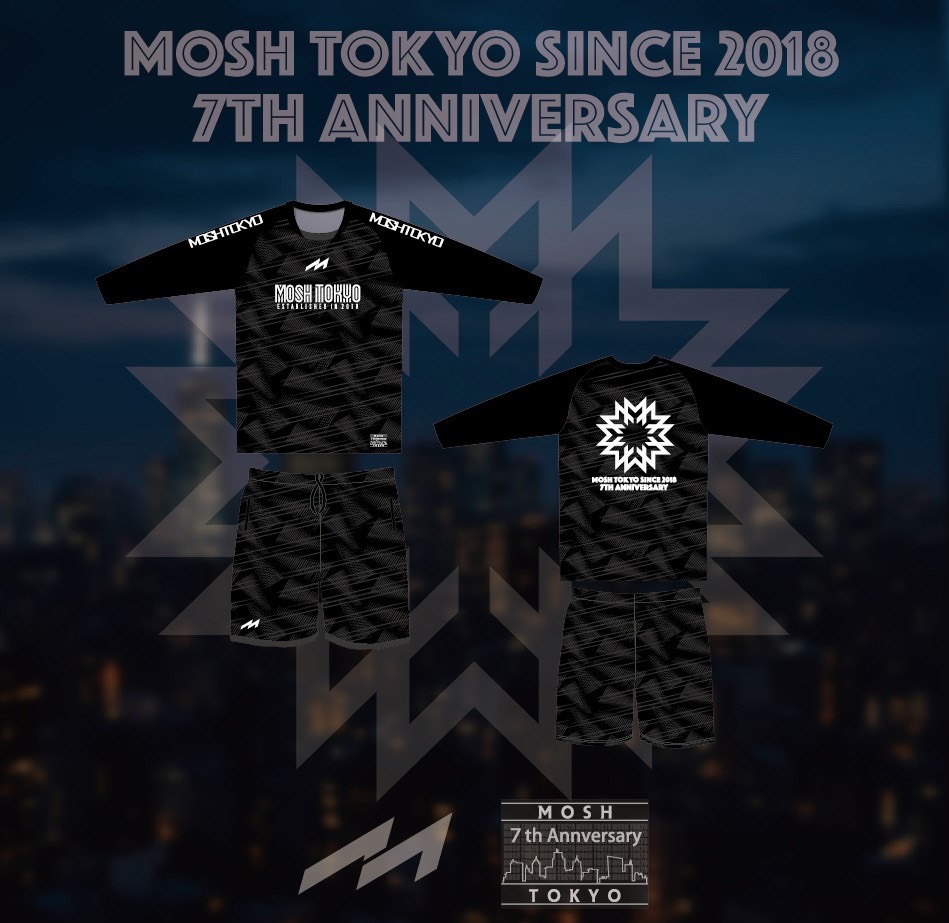 MOSH 7thAnnversaryウェア販売開始！