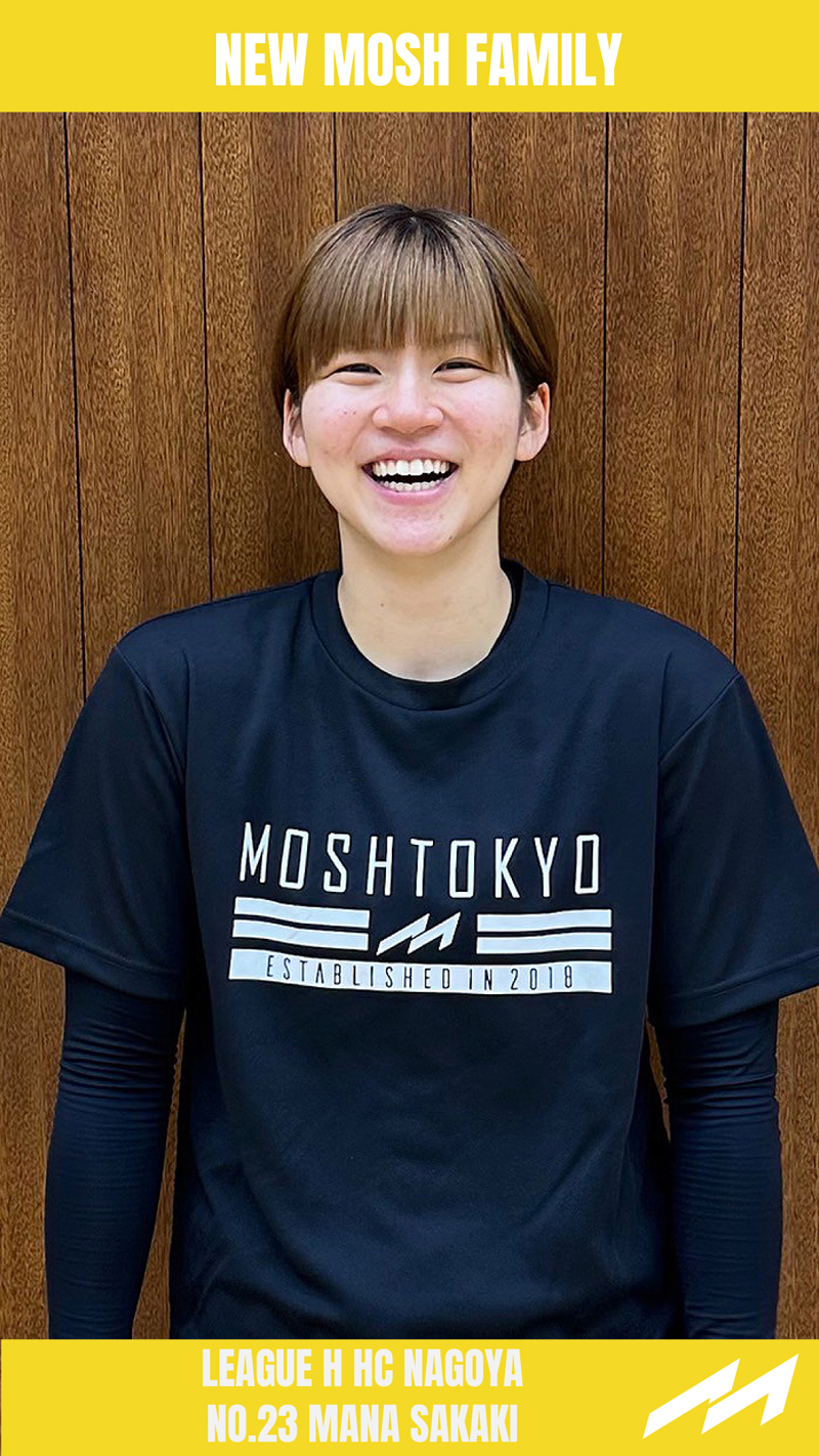 リーグH HC名古屋・榊真菜選手の個人サポートを開始いたしました！