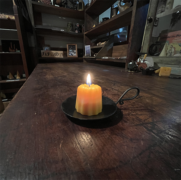 念願のアイアン手燭 Lサイズができました!