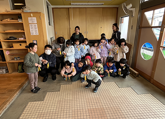 3.11双子キャンドル作り