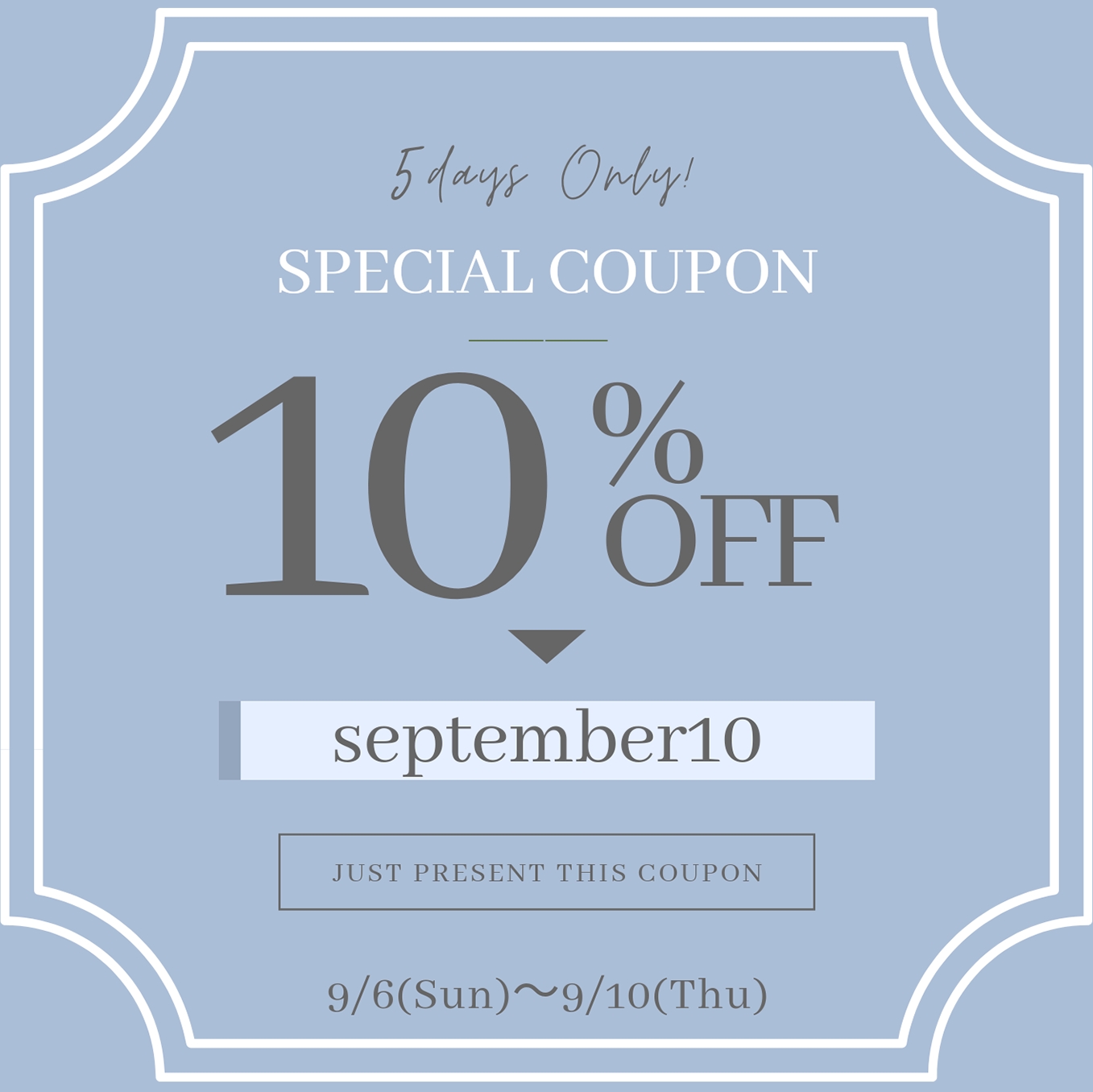 9月 10%OFFクーポン➡〈september10〉￥3,000以上のご注文で送料無料♪