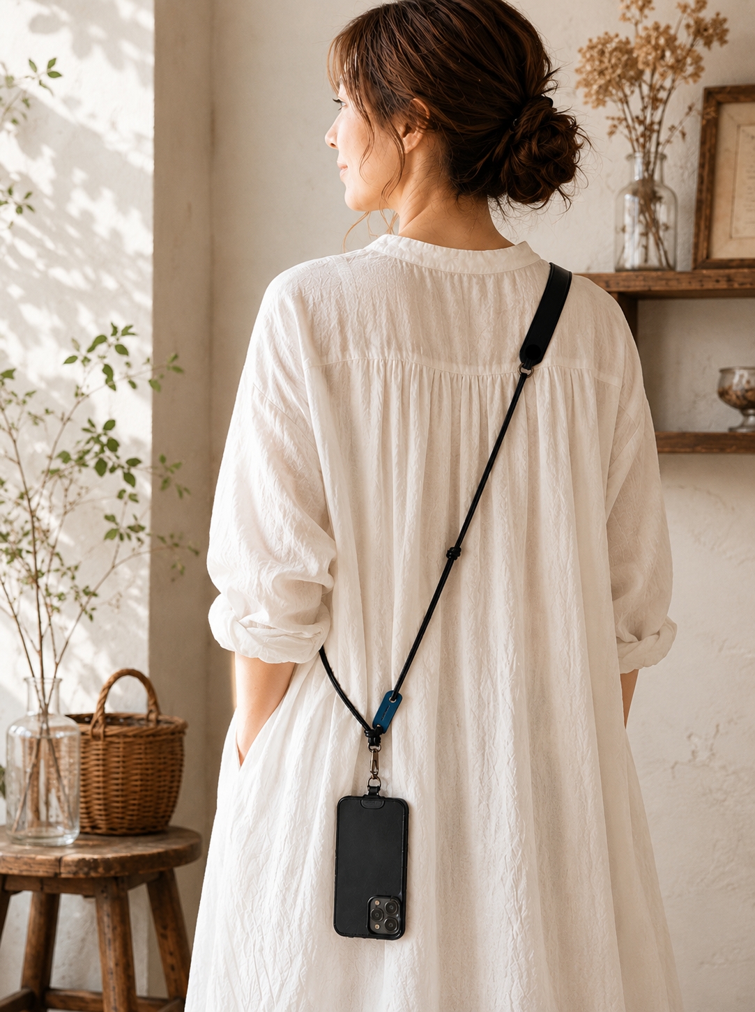 なぜ、スマホショルダーストラップに「つゆ結び」を添えたのか