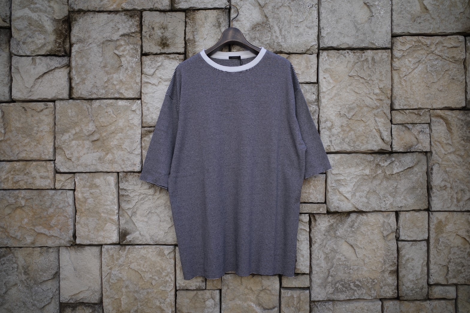LENO / BORDER TEE