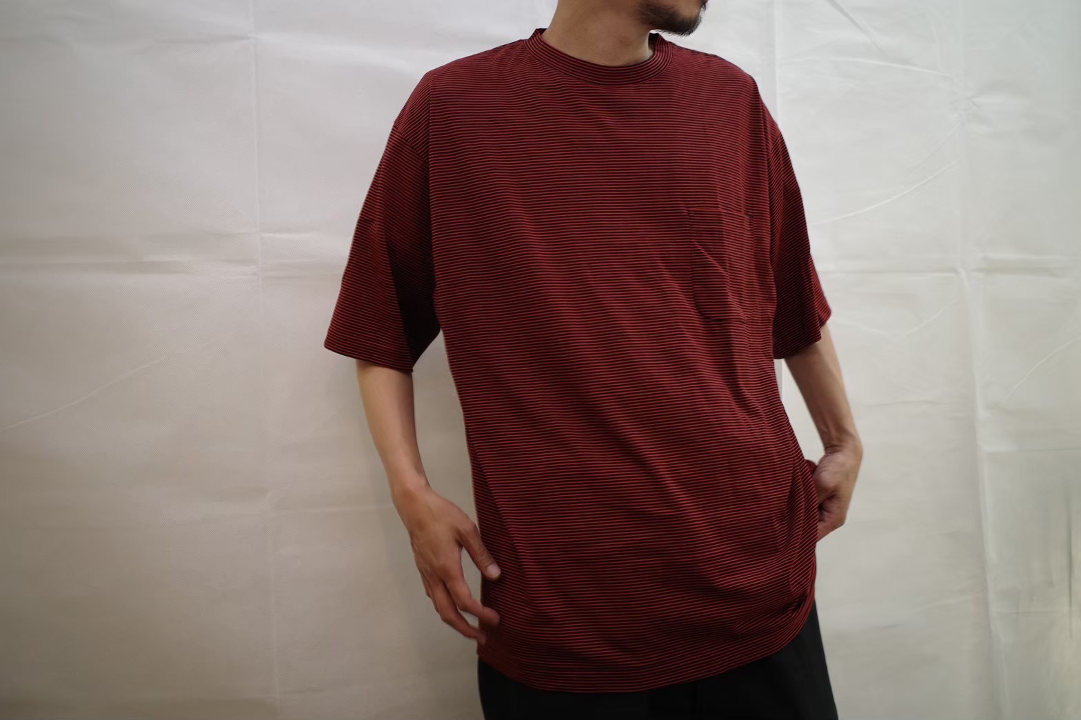 signs pick up ~ COMOLI / ウール天竺半袖クルー ~