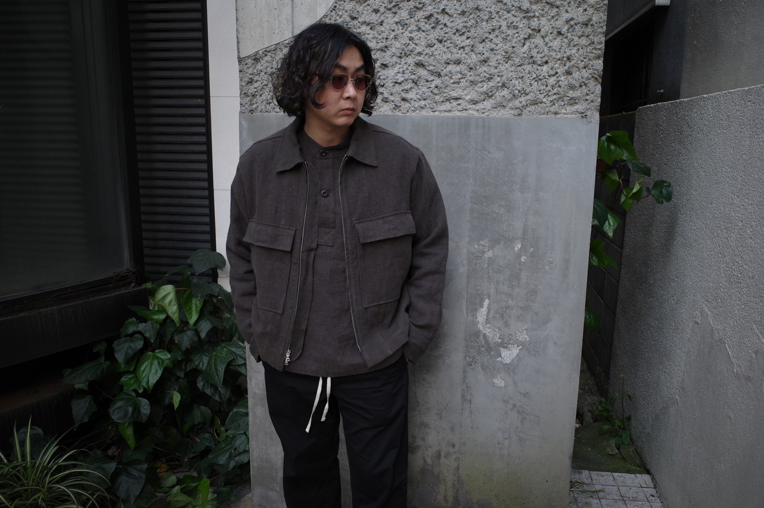 EVAN KINORI / BELGIAN BUTCHER LINEN