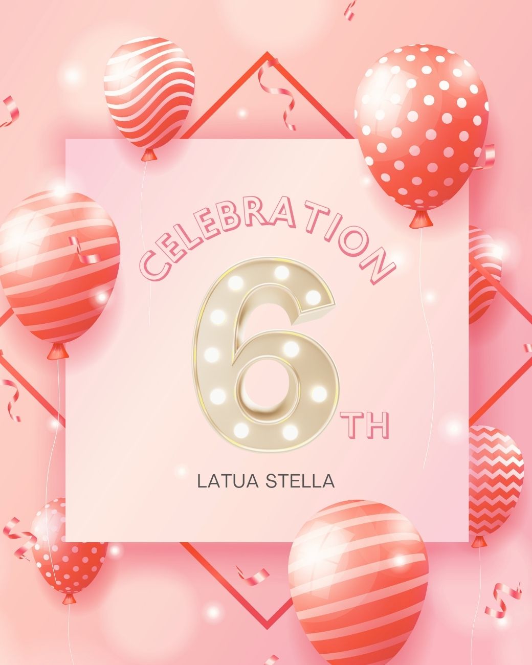 6th Anniversary Online SHOP Event