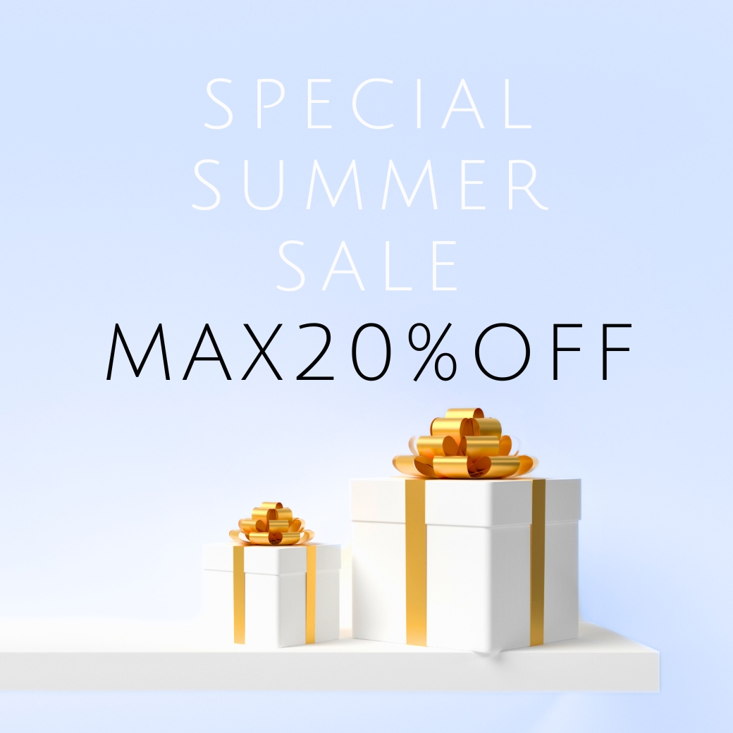 Special Summer Sale MAX20%OFF