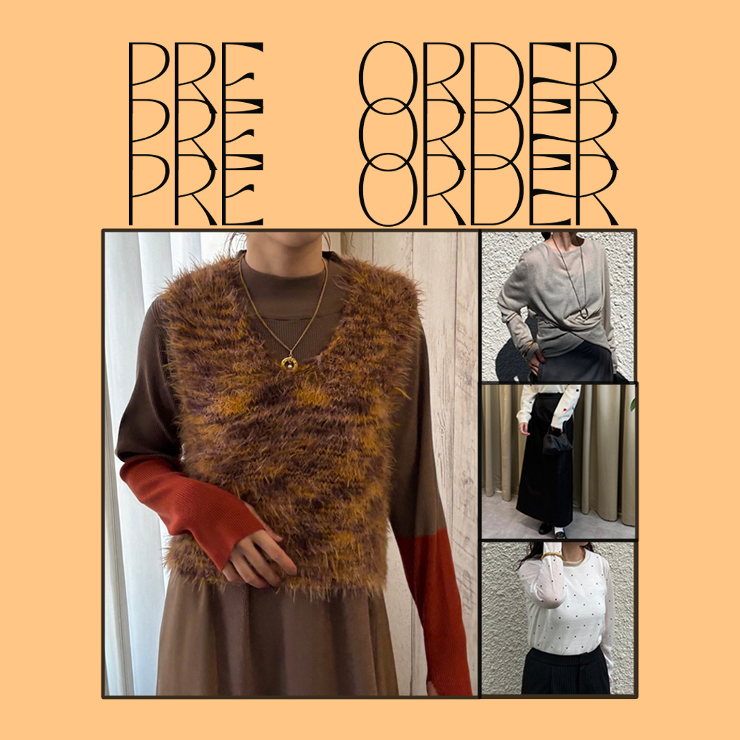 【PRE ORDER】WINTER COLLECTION予約受付中