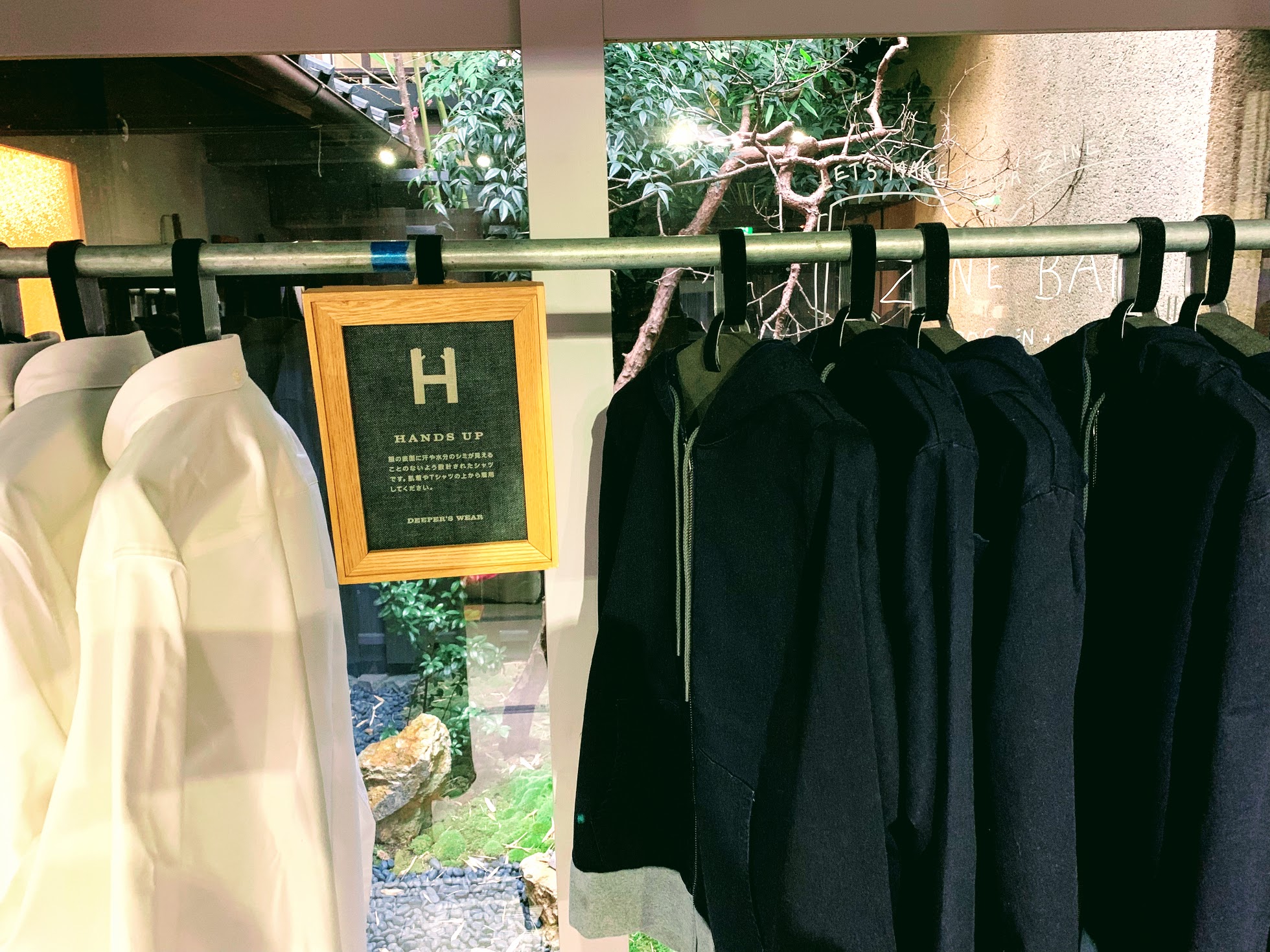 マガザンキョウトへ「ALLYOURS」さんのPOPUPを覗いてきました。