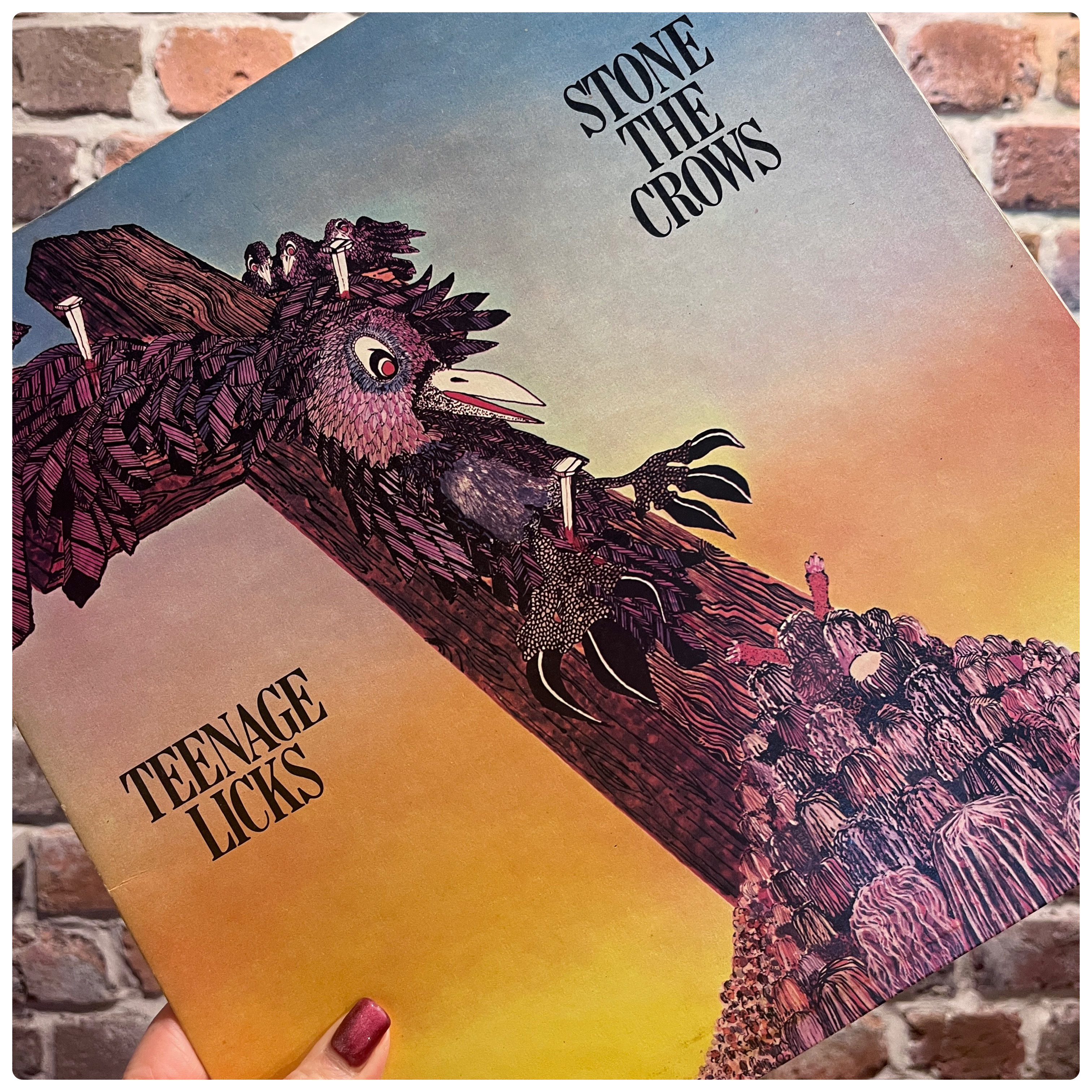 【今日のレコード】STONE THE CROWS/Teenage Licks