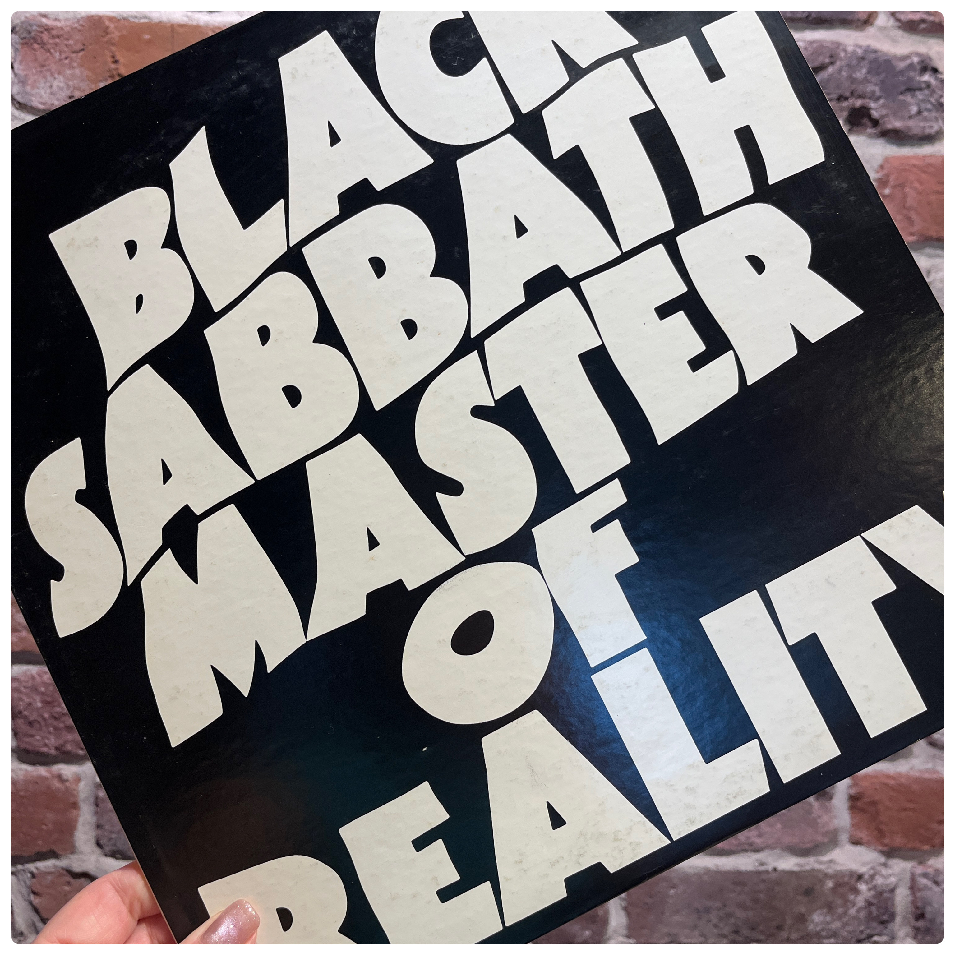 【今日のレコード】BLACK SABBATH/Master Of Reality (Japan Pr