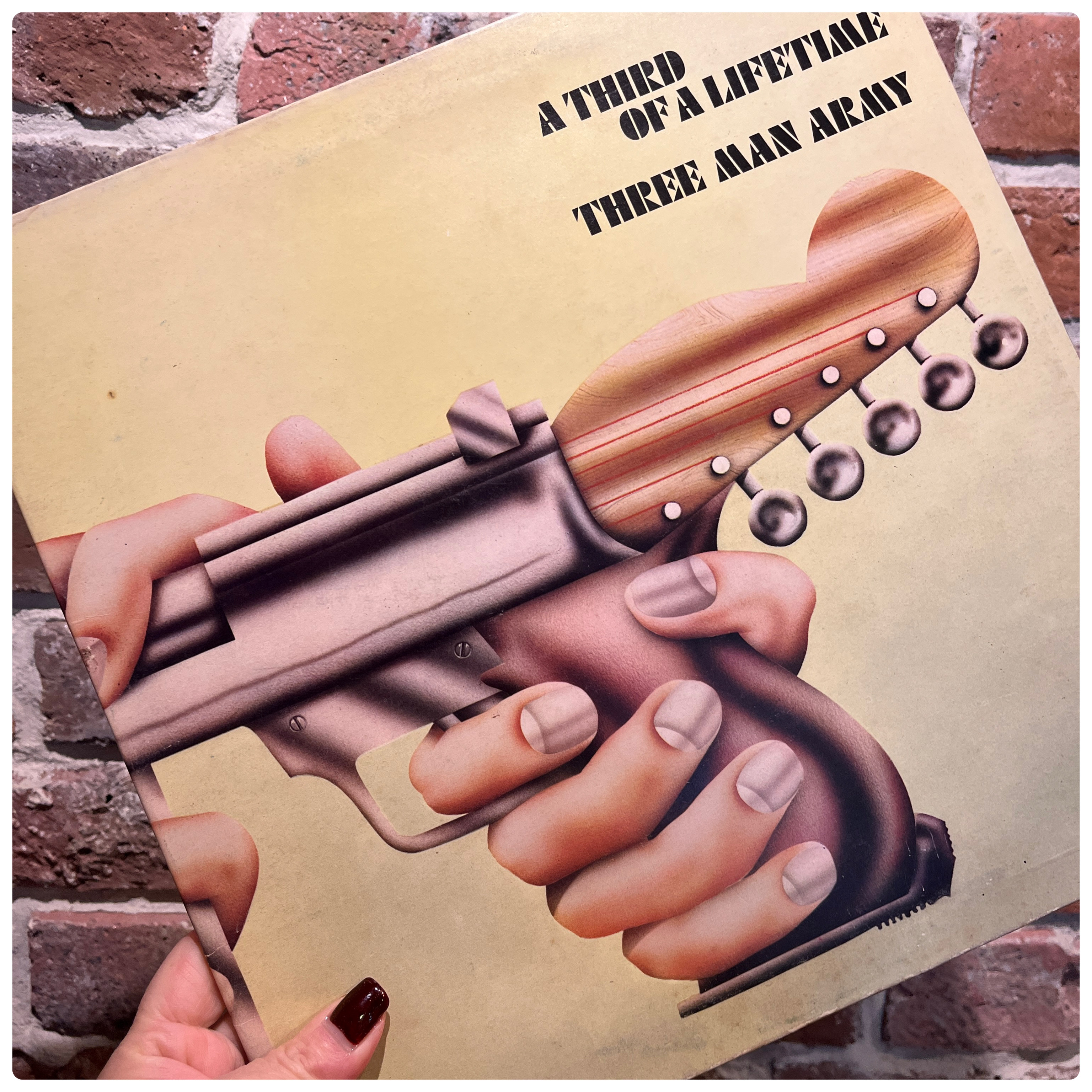 【今日のレコード】THREE MAN ARMY/A Third Of A Lifetime