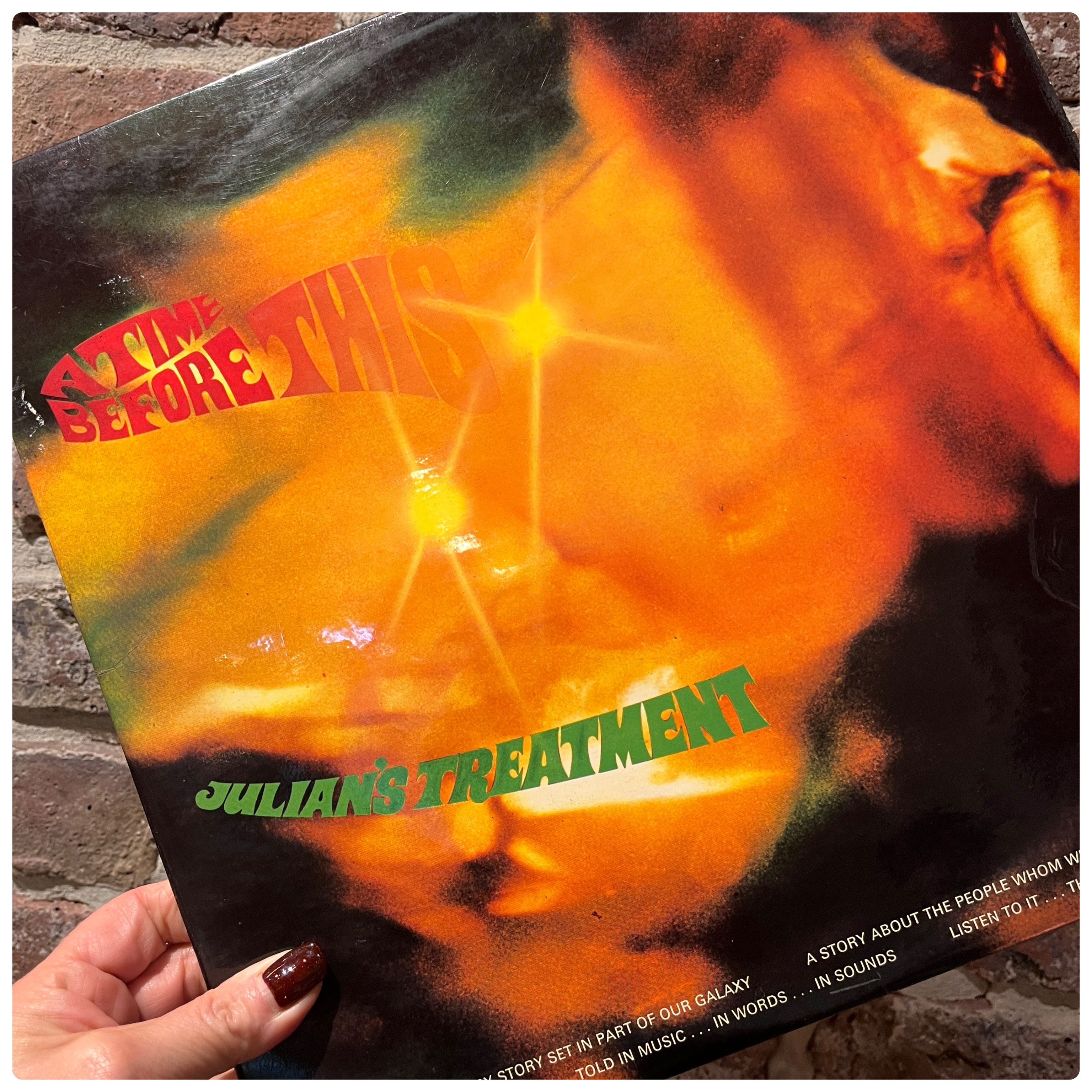 【今日のレコード】JULIAN'S TREATMENT/A Time Before This