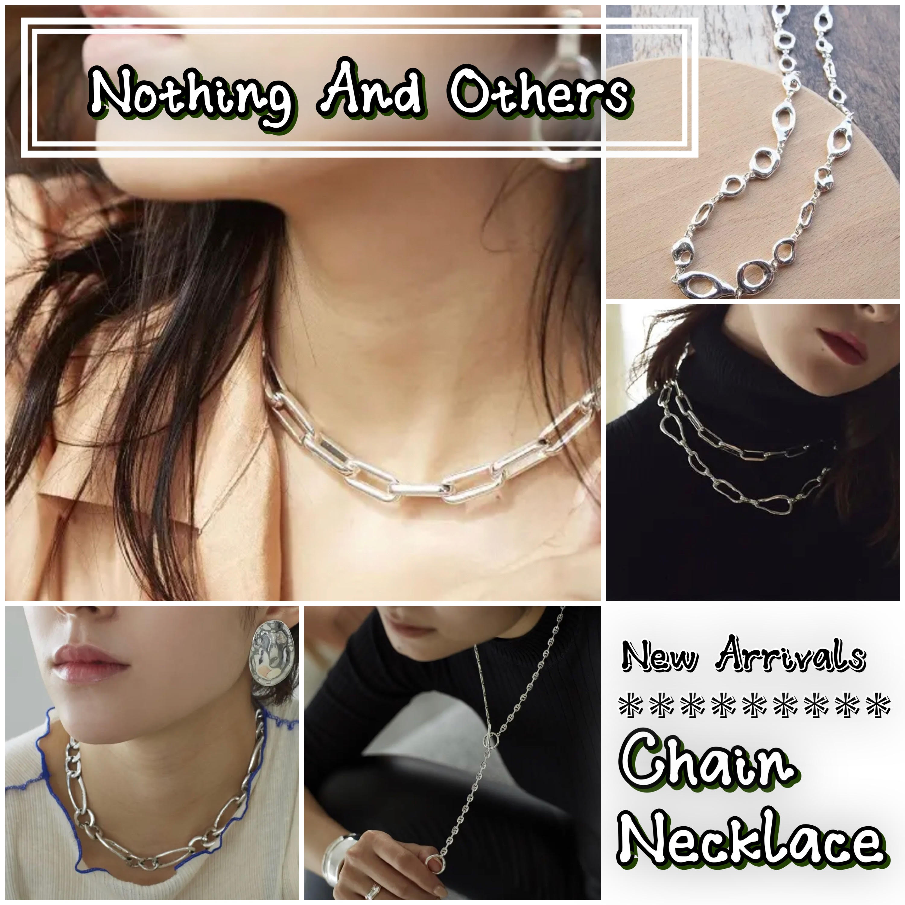 New Arrivals◇チェーンネックレス　【Nothing And Others】
