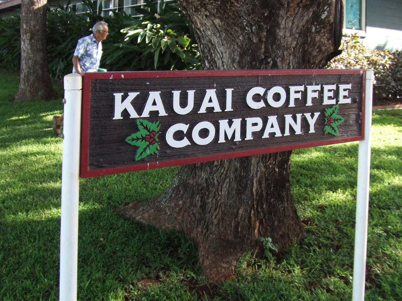 ALOHA！Kauai coffee！！
