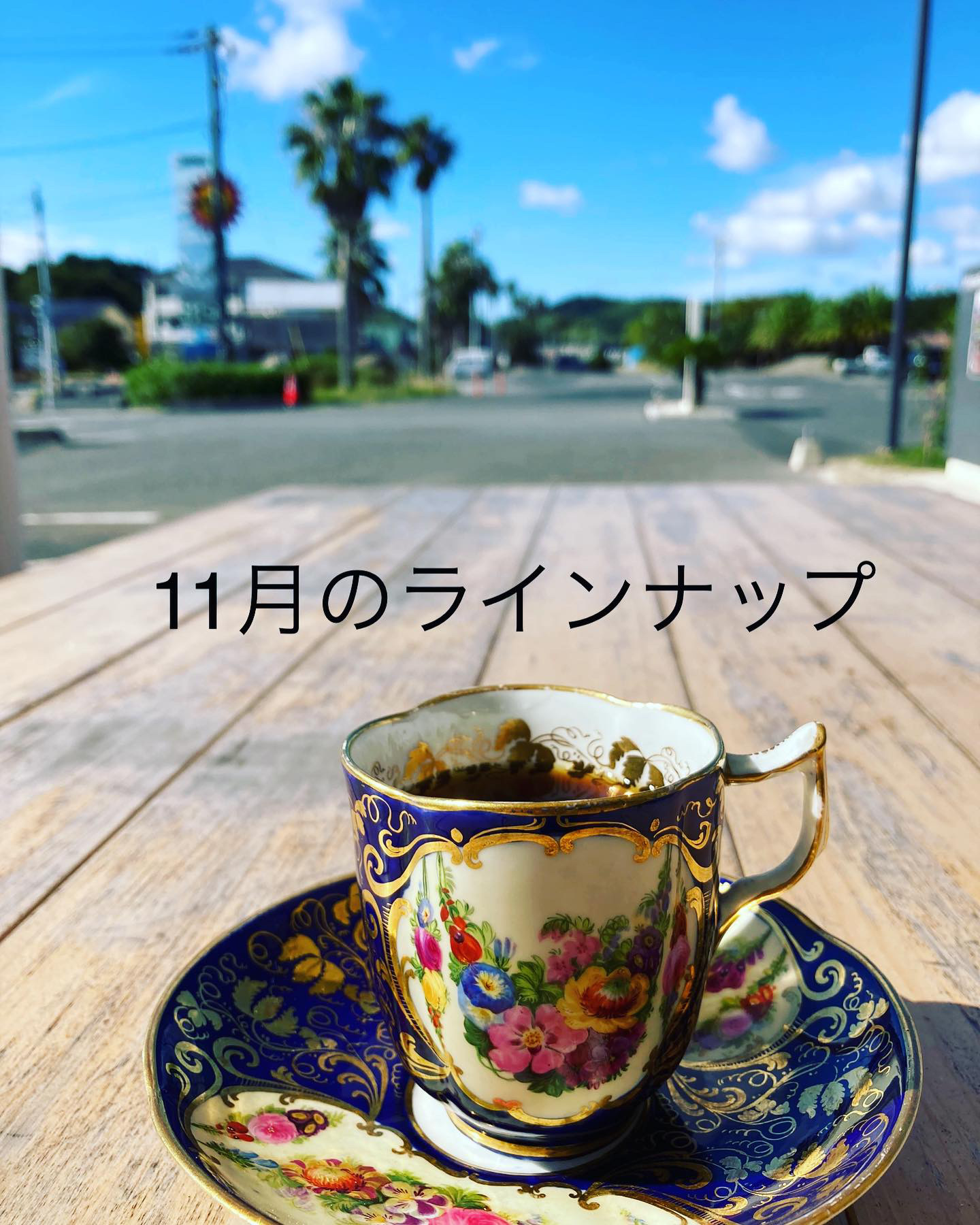 11月のラインナップ