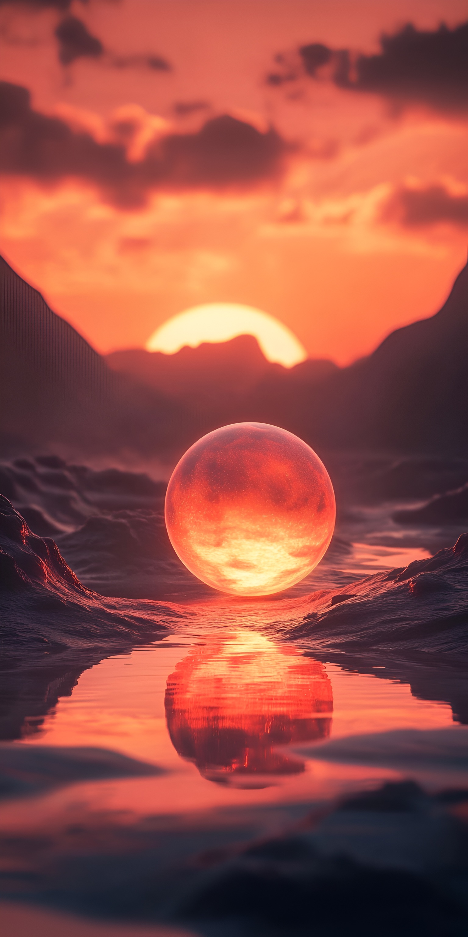 太陽と月