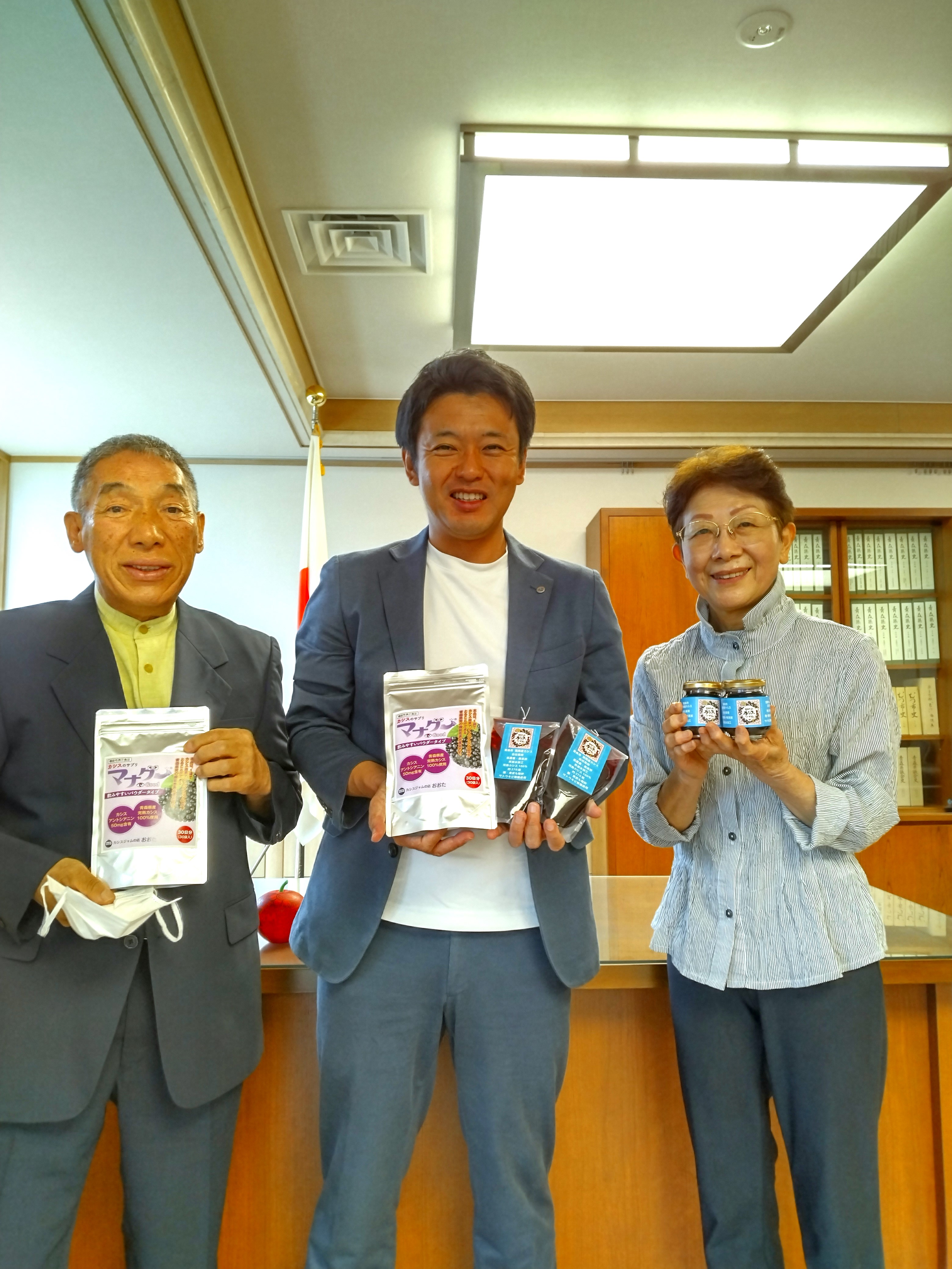 知事室に表敬訪問して来ました！