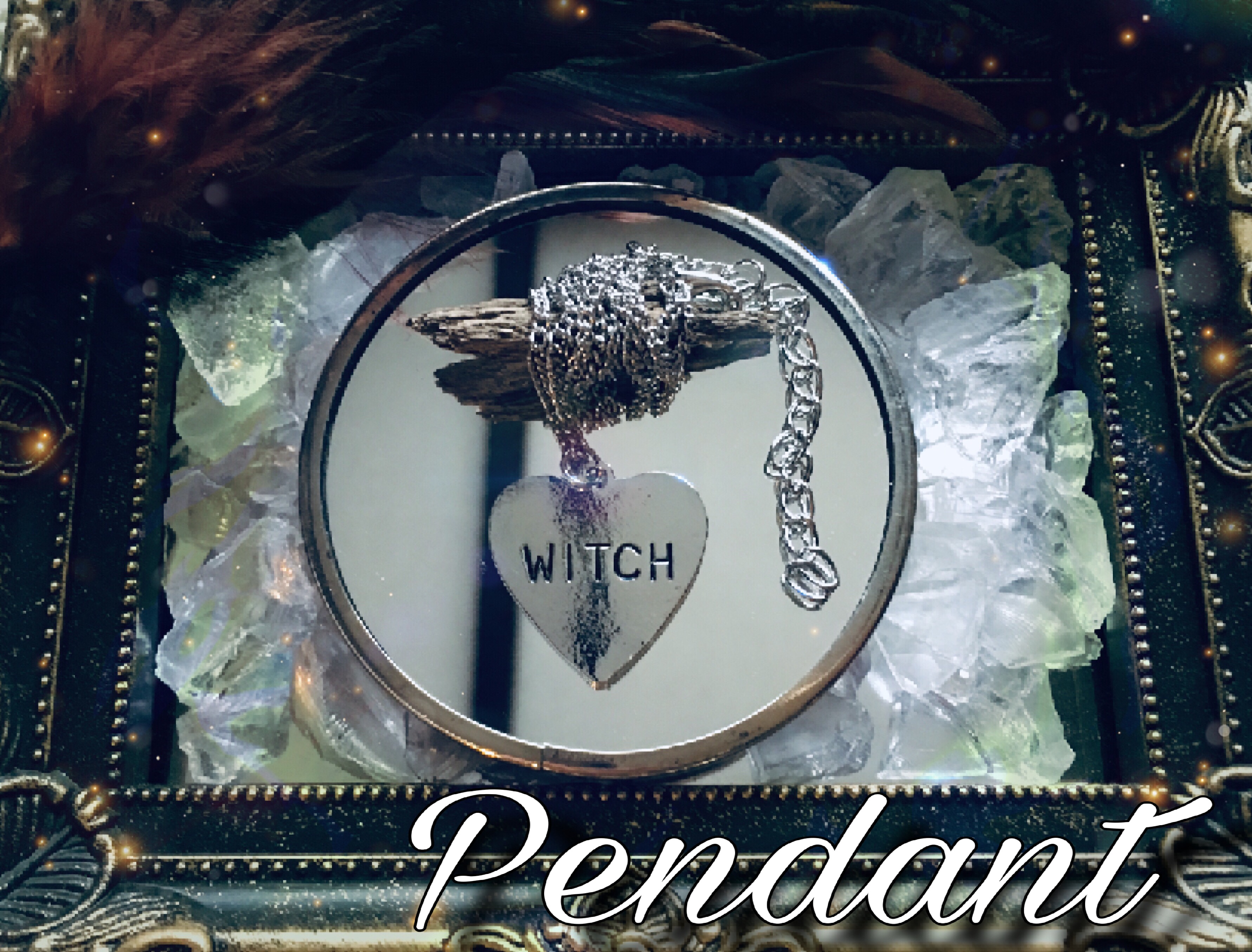 ペンダント ネックレス ゴシック パンク ロック 魔女 Witch