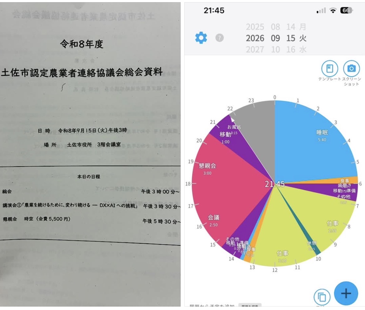 認定農業者の総会