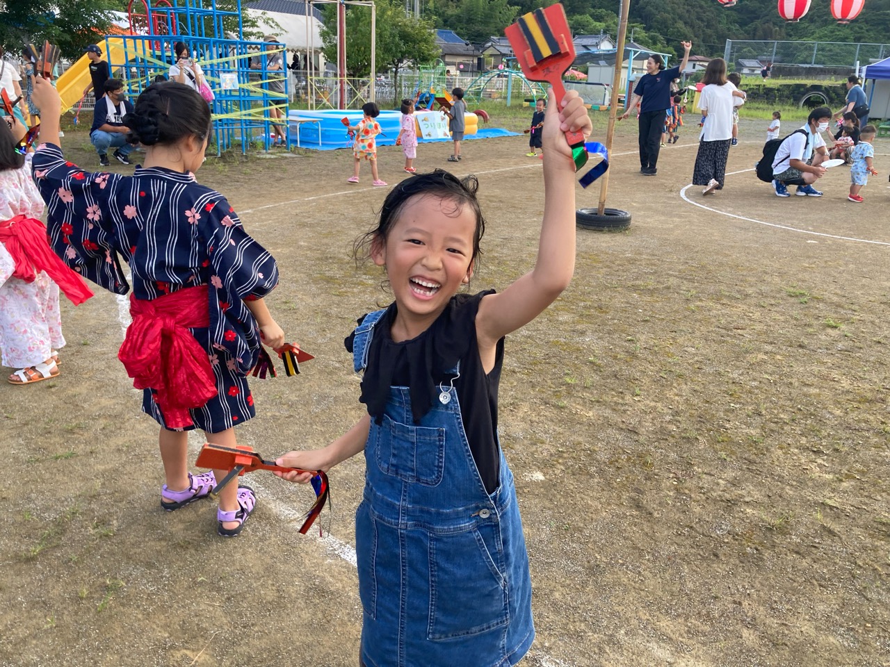 地元の納涼祭