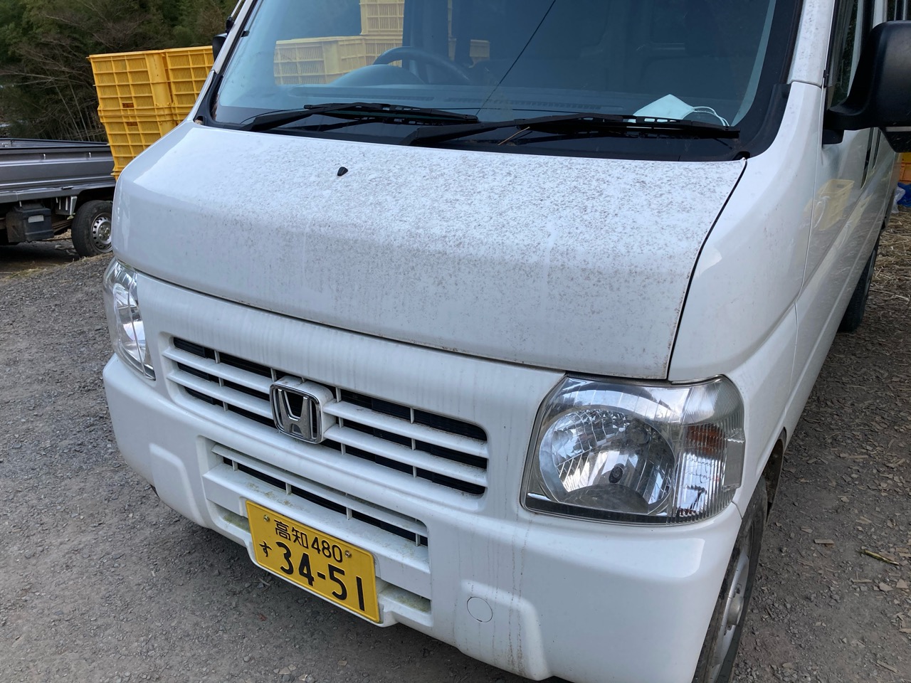 車を洗車しました〜
