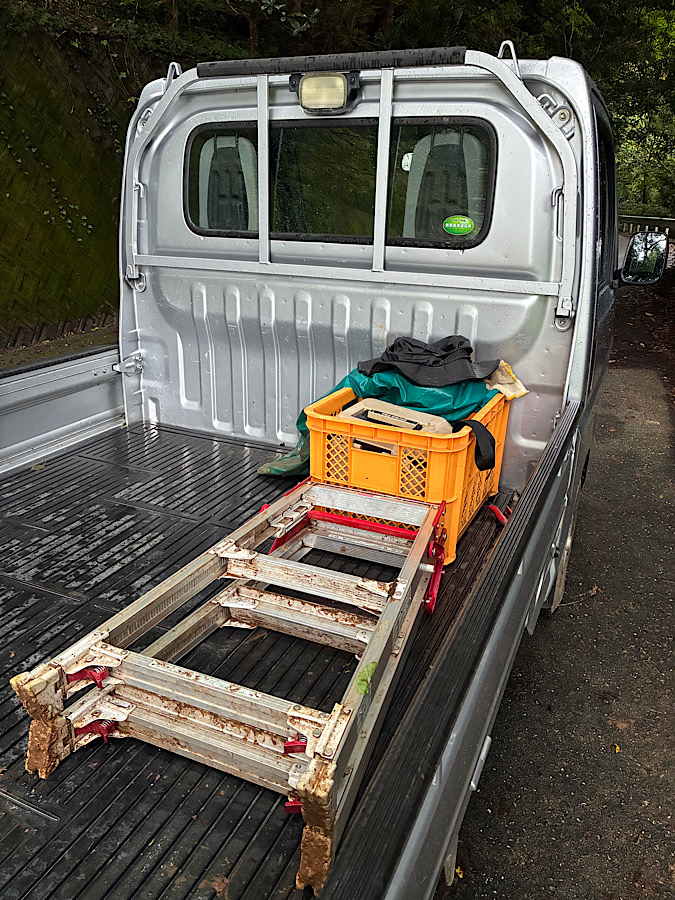 途中で電池切れ