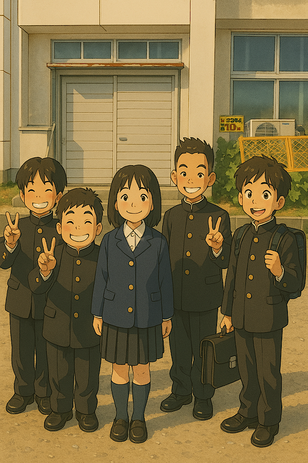 息子の入学式