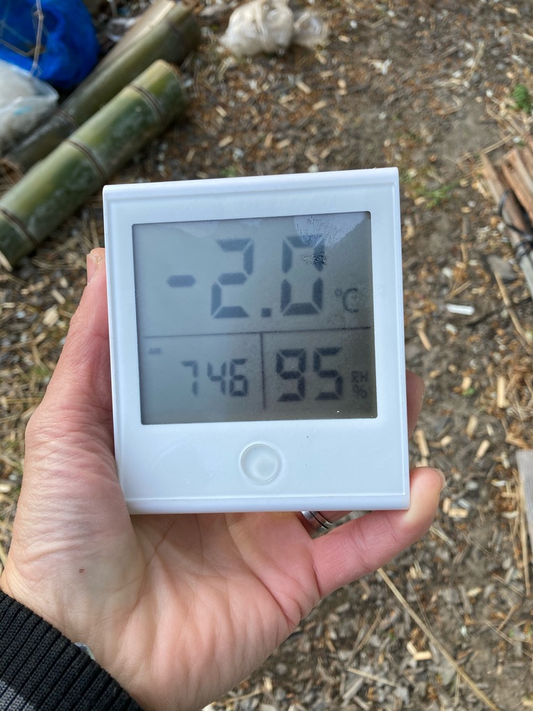 今年の冬は寒い