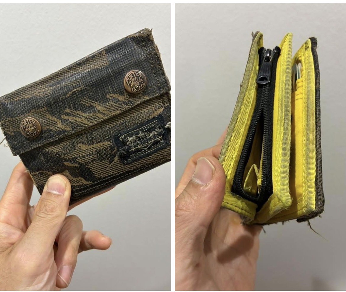 ついに財布が壊れちゃった